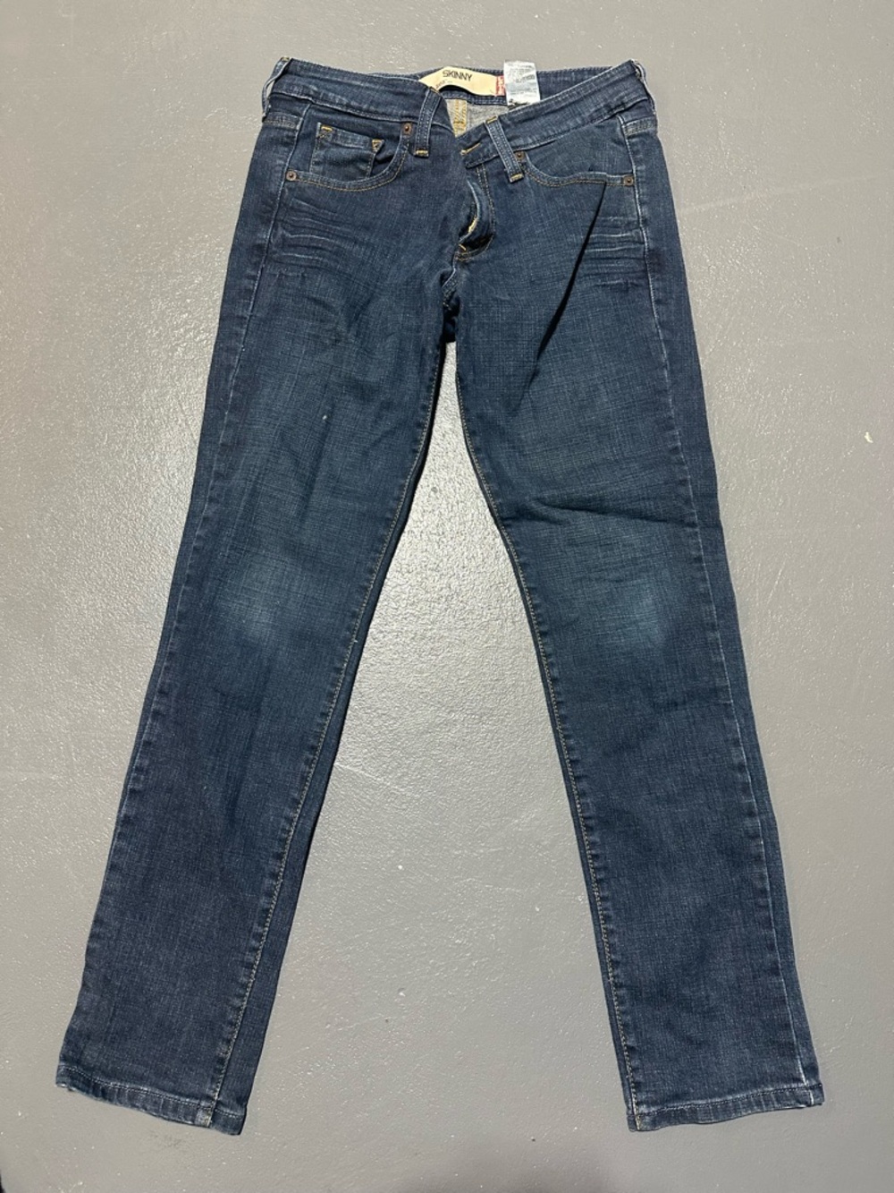 Levis pre owned skinny jeans